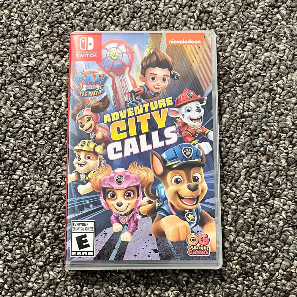 Paw Patrol Adventure City Calls Nintendo switch game